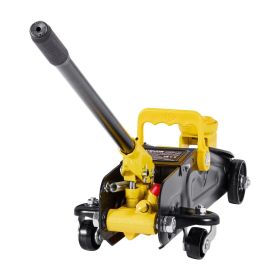 VEVOR Low Profile Floor Jack, 1.5 Ton (3300 lbs) Capacity, Steel Racing Floor Jack with Single Piston Quick Lift Pump