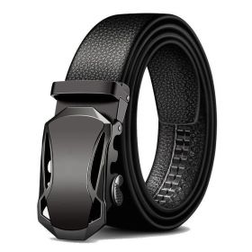 1pc Men's Business Casual Sports Leather Belt (size: Belt Width 1.38inch Length 47.24inch)