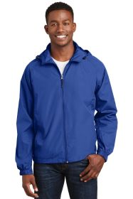 Sport-Tek Hooded Raglan Jacket JST73 (Color: True Royal, size: 5XL)